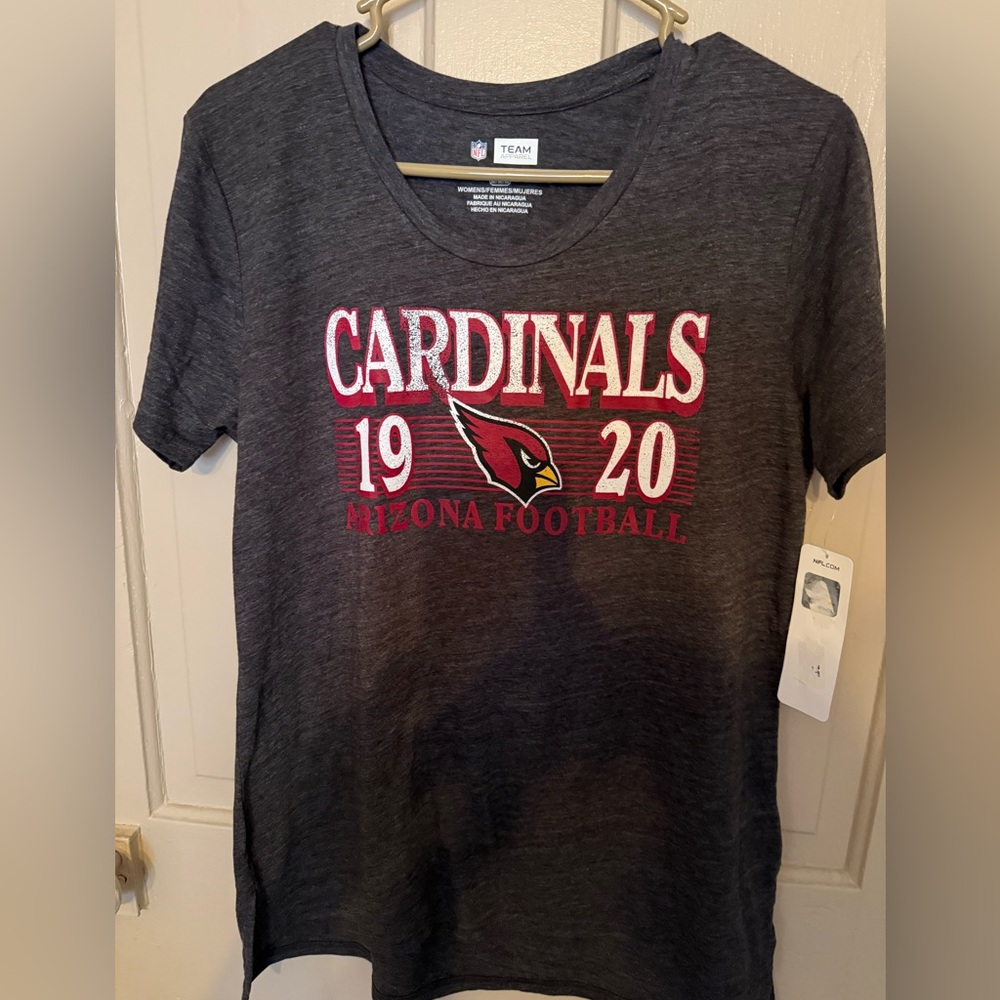 NFL Team Apparel Women's Shirt in Dark Gray
